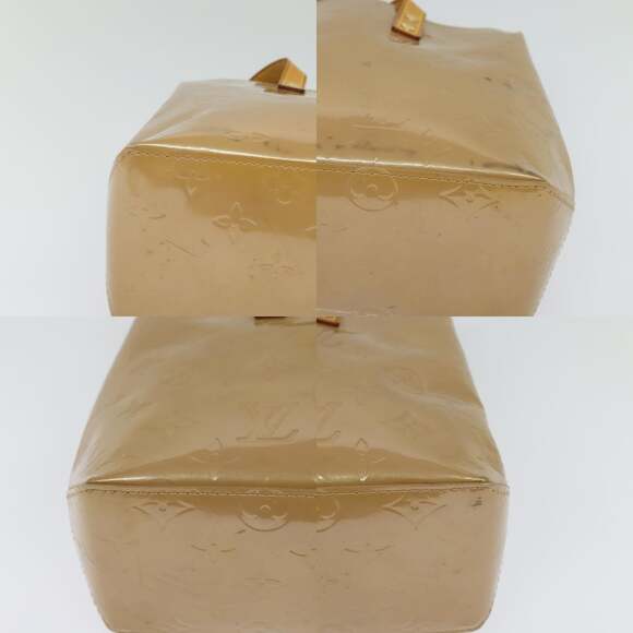 LOUIS VUITTON Monogram Vernis Reade PM Hand Bag Noisette M91334 - Picture 10 of 12